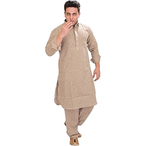 Exotic India Mens Cotton Kurta Pyjama