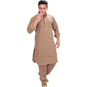 Exotic India Mens Cotton Kurta Pyjama