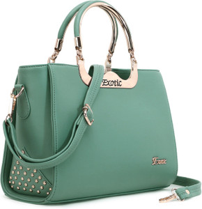 exotic women green sling bag