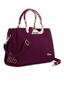 exotic women maroon sling bag