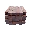 Exotic Wood Pen Blanks 24-Pack Pen Turning Supplies, DIY Pen Crafts: Ebony, 5 x 3/4 x 3/4 inches (24 Pack Ebony)