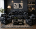 EXOTICE Cotton 311 Seater Sofa Floral Cover