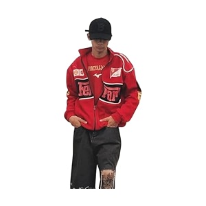 EXOTIX Red F1 Speed Printed Jacket
