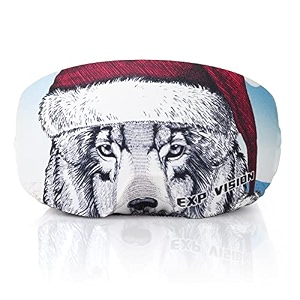 exp vision protective ski goggle cover microfiber ski goggle cover protectors for snow ski goggles motorcycle glasses santa hat