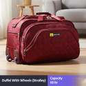 Rebecca (Expandable) 60L Strolley Duffel with wheels (56 Cm) Duffel With Wheels (Strolley)