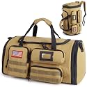 Expandable Gym Bag for Men,Tactical Large 3-in-1 Travel Duffle Backpack Bag
