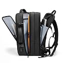 Vacuum Seal Travel Backpack 45L Expandable Air Compression System, Water Resistant Airline Approved Carry-On Suitcase Luggage, Black - Basic Version