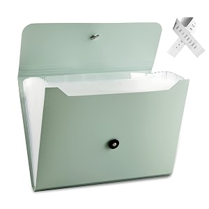 expanding file folder file organizer with 13 pockets file organizer accordion filing folder expandable file folder for documents aesthetic paper organizer folder for work school office macaron