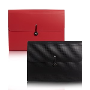 expanding file folder file organizer 13 pockets file organizer accordion filing folder expandable file folder for documents aesthetic paper organizer folder for work school home office blackred