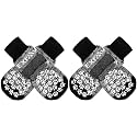 EXPAWLORER Anti Slip Dog Socks to Prevent Licking Paws, Dog Shoes for Hot Pavement, Dog Booties for Small Medium Large Senior Dogs, Traction Control Boots &amp; Paw Protectors for Hardwood Floors