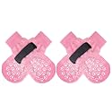 EXPAWLORER Anti Slip Dog Socks to Prevent Licking Paws, Doggie Shoes for Hot Pavement, Pet Booties for Small Medium Large Senior Dogs, Traction Control Dog Boots &amp; Paw Protectors for Hardwood Floors