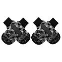 EXPAWLORER Anti Slip Dog Socks to Prevent Licking Paws, Dog Shoes for Hot Pavement, Dog Booties for Small Medium Large Senior Dogs, Traction Control Boots &amp; Paw Protectors for Hardwood Floors
