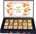 Expelite Birthday chocolates gift for her - 18 pc birthday gift for a girl Bar Gift Pack (400 g)