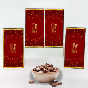 expelite diwali chocolate gifts 35 g each pack of 4 diwali pack 4 x 1 units bar gift pack 4 x 35 g