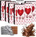 Expelite I Love You Chocolate Gift Bar/35 Grams Each (Pack of 6) Bar Gift Pack (6 x 1 Units)