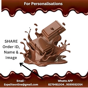 expelite personalised thank you gift 18 pieces chocolate box with thank you greeting card dry fruits almond cranberry paan butterscotch flavour chocolate gift pack 400 gram