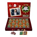 Expelite Personalized Happy New Year Chocolate Gift for Husband - 24 Pc Happy New Year Chocolate Gift Online