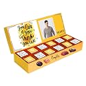 Expelite Personalized You Can Do It Motivational Chocolate and Flower Gift Box Online - 12 Pc Don�t Give Up Chocolate Gift Box for Her