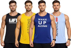 expert choice printed men round neck multicolor t-shirt