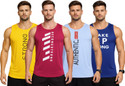 Expert Choice Printed Men Round Neck Multicolor T-Shirt