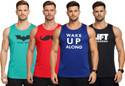 Expert Choice Printed Men Round Neck Multicolor T-Shirt