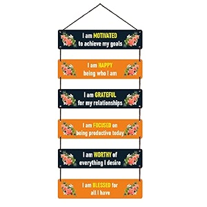 EXPLEASIA Decorative Wall Hanging Wooden Art Decoration