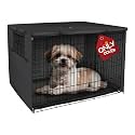 Explore Land Dog Crate Cover, 18 inches, Black