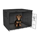 Explore Land Dog Crate Cover, 24 inches, Black