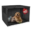 Explore Land Dog Crate Cover, 42 inches, Black