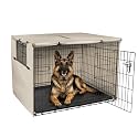 Explore Land Dog Crate Cover, 48 inches, Light Tan