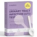 Exploro UTI Test Kit for Women, Leukocyte and Nitrite Strips, 7 Pack