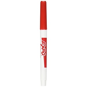 expo low odor red fine tip dry erase marker 2 packs of 12