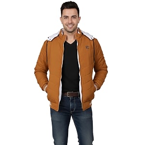 Export Quality Reversible Puffer Jacket in GLD