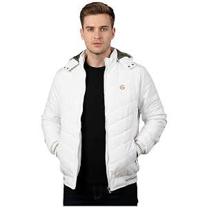 Export Quality Reversible Puffer Jacket in GLD