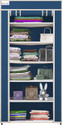 EXPOSURE Blue-6L-WARDROBE Carbon Steel Collapsible Wardrobe