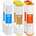 Express Water Whole House 3 Stage Water Filter, Heavy Metal &amp; Anti-Scale