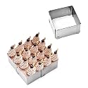 Expresso Adjustable Rectangular/Square Stainless Steel Mousse Cake Ring Bakeware Tool…