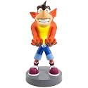 Exquisite Gaming Crash Bandicoot Controller Holder & Phone Stand, 8.5 in Collectible Figure