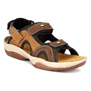Exquisite Tan Leather Sandals - A Perfect