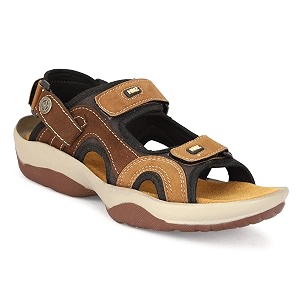 Exquisite Tan Leather Sandals - A Perfect
