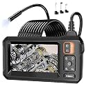 Exrp Borescope Endoscope with Light - IP67 Waterproof, 1080P HD Inspection, 16.5ft Flexible Camera for Men