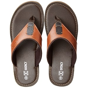 Extacy By Red Chief mens Leather Slippers