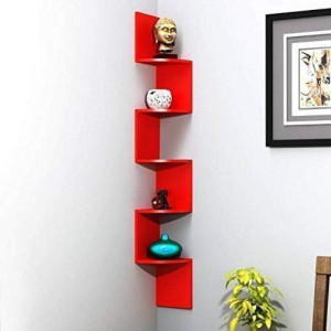 extend crafts engineered wood open book shelf