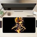 Extended Anime Large Mouse Pad (11 x 23 Inch) | Gaming Mousepad for Laptop, Desktop &amp; Keyboard | Smooth Surface | Anti-Slip Rubber Base (Ichigo Kurosaki (P02))