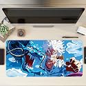 Extended Anime Large Mouse Pad (11 x 23 Inch) | Gaming Mousepad for Laptop, Desktop &amp; Keyboard | Smooth Surface | Anti-Slip Rubber Base (Gear 5 - P68)