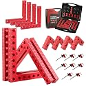 Extended Corner Clamps for Woodworking 12PCS (6.3 & 4.7 & 2.3 inch)