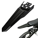 Extended Rear Fender,Longer Tail Guard for Surron Light Bee X/S and Segway X160/X260,Long Back Mudguard for Sur Ron Parts, Suron Accessories (Not for Talaria),Black