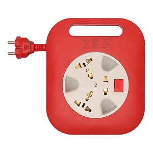 extension board 250 volts output with 2 mtr extension cord and surge protector  multi plug travel adapter for home appliances extention cord push button