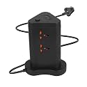 Extension Board with 20W Fast PD Type C 2500W 10A Extension Cord 4 Universal Socket 38W USB Fast Charging Ports Multi Port Extension for Home,Office,Computer,Mobile 2M Power Cord. (Z64-White)