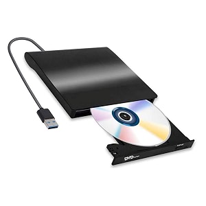 external cddvd drive for laptop usb 30 portable dvd cd-rw drive slim dvdcd rom rewriter burner writer high speed data transfer pro desktop windowsvista7810 mac osx and linux black 1